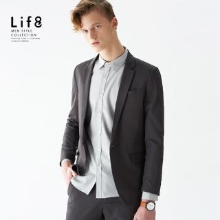 【Life8】Formal 五合一機能面感 易整極輕 西裝外套 修身版(11161)