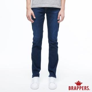 【BRAPPERS】男款 HM-中腰系列-中腰彈性直筒褲(深藍)