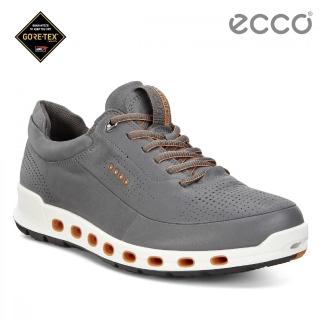 【ecco】COOL 2.0 360度環繞防水休閒運動鞋(灰 84251401602)