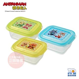 【ANPANMAN 麵包超人】AN麵包超人離乳食分裝盒3入(中)