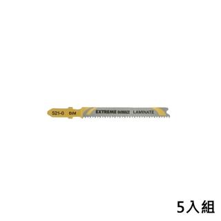 【DEWALT 得偉】美國 得偉 DEWALT 特級線鋸片82mm15T DT2080 5入(DT2080)