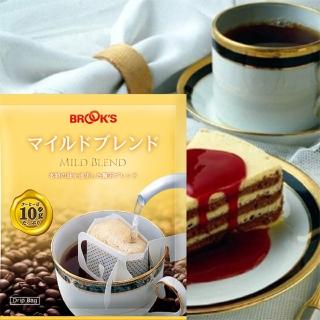 【BROOK’S 布魯克斯】醇郁綜合25入獨享袋(掛耳式濾泡黑咖啡)