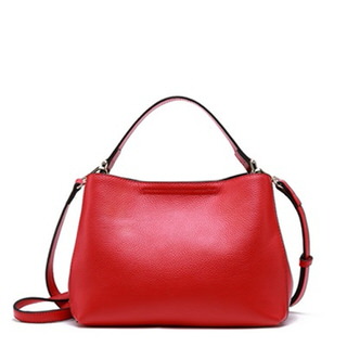 【米蘭精品】手提包真皮肩背包(簡約休閒百搭時尚斜背女包母親節生日禮物4色73md77)