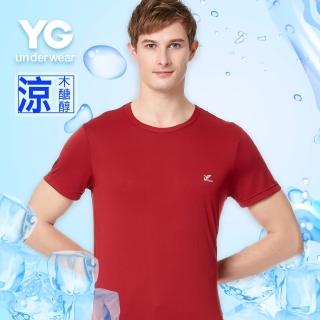 【YG】涼感紗木醣醇色彩圓領短袖O1630YP(M-XL)