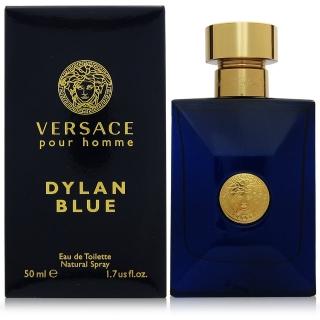 【VERSACE 凡賽斯】狄倫正藍男性淡香水50ml(部落客推薦)
