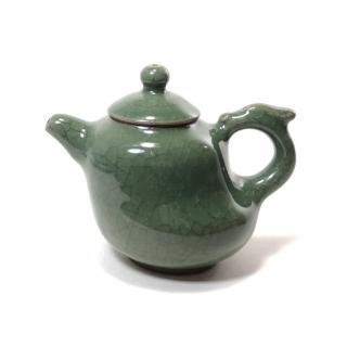 【創藝工坊】笠野窯 笠心壺(生活陶 品茗茶 青瓷 冰裂 茶具茶碗 極致藝品 贈高級錦盒)