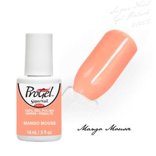 【SuperNail 美國專業光撩】81452(Mango Mouse 14ml)