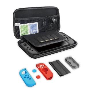 【Gamewill】任天堂Switch副廠 超值七合一配件組合包 硬殼包 保護貼