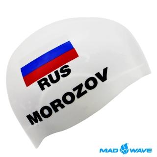 【MADWAVE】矽膠泳帽 MOROZOV R-CAP(舒適防水 男女適用)