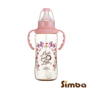 【Simba 小獅王辛巴】桃樂絲PPSU自動把手標準葫蘆大奶瓶320ml(丘比特/圓舞曲/獨角獸)