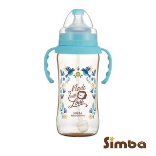 【Simba 小獅王辛巴】桃樂絲PPSU自動把手寬口葫蘆大奶瓶360ml(丘比特/圓舞曲/獨角獸)
