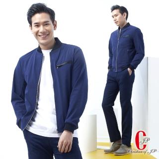 【JYI PIN 極品名店】百搭時尚棒球領防風薄夾克_藍(KS703-55)