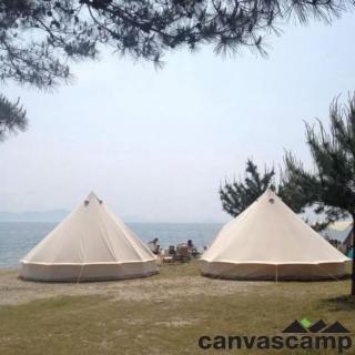 【比利時 CanvasCamp】網牆鐘型帳篷(5米)