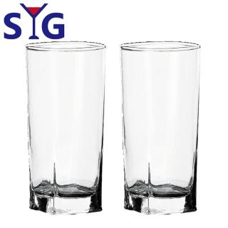 【SYG 台玻】玻璃方形果汁杯300cc(2入組)