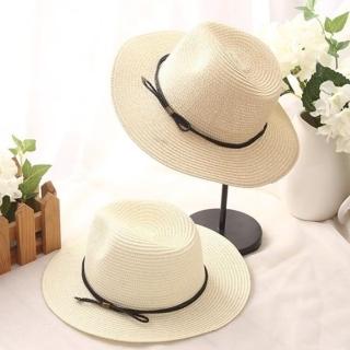 【米蘭精品】草帽防曬遮陽爵士帽(夏季時尚簡約百搭女帽子母親節禮物3色73rp54)