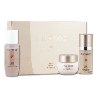 【WHOO 后】天氣丹華炫皇后美肌3件組(華炫重生霜 10ML + 重生精華 8ML + 重生眼霜 5ML)