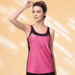 【Wacoal 華歌爾】TRAINING 系列專業運動  M-LL 背心(魅力粉)
