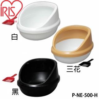【IRIS】PNE-500H簡易加高貓便盆(白/黑/三花)