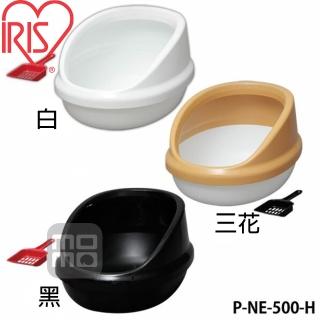 【IRIS】PNE-500H簡易加高貓便盆(白/黑/三花)