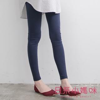 【AILIAN 日系小媽咪】MIT 多色素面棉質內搭褲 瑜珈腰圍 M-L(孕婦褲