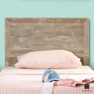 【Hampton 漢妮】巴納比工業風3.5尺床頭片(床頭/床頭片/單人床頭片)