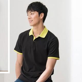 【LEIDOOE】雙色領簡約男款POLO衫(36029)