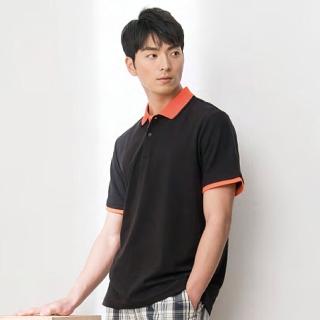 【LEIDOOE】雙色領簡約男款POLO衫(36028)