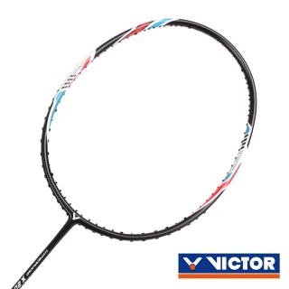 【VICTOR】HX-20H球拍-3U-訓練 羽球拍 羽毛球 空拍 勝利 黑白紅(HX-20H-3U)