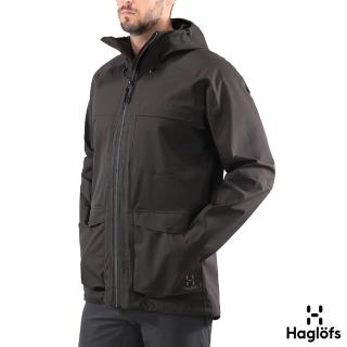 【Haglofs】男 Eco Proof 3L 防水外套(石板色)