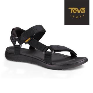 【TEVA】女 Sanborn Universal 輕量織帶涼鞋(黑-TV1015160BLK)