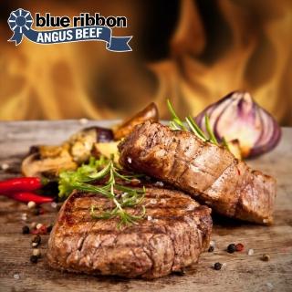 【勝崎生鮮】美國PRIME藍絲帶霜降牛排6片組(120公克±10% / 1片)