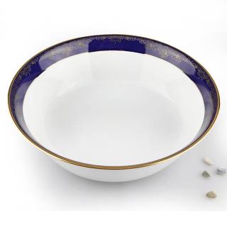 【NORITAKE】藍色樂章蔬菜缽22.7cm(日本皇室御用瓷器)