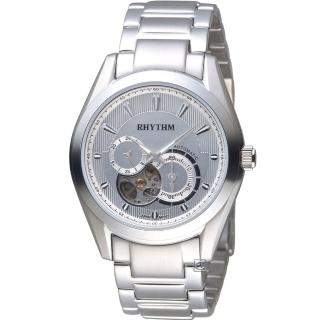 【RHYTHM 麗聲】小鏤空機械機錶(A1101S06)
