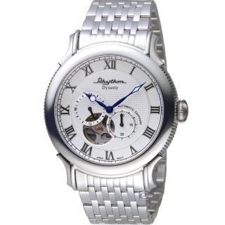 【RHYTHM 麗聲】霸氣尊爵機械錶(A1508S01)