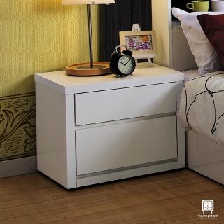 【Hampton 漢妮】溫斯敦系列床頭櫃(儲櫃/置物櫃/櫃子/收納櫃/抽屜櫃/床頭櫃)