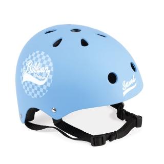【法國Janod】騎乘自行車用防護頭盔(公主粉/紳士藍)