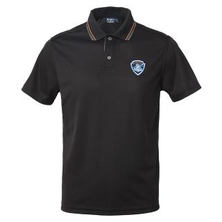 【Wildland 荒野】男COOLMAX抗UV排汗YOKE衣(黑色)