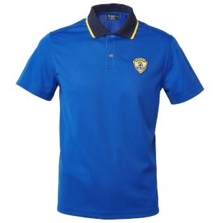 【Wildland 荒野】男COOLMAX抗UV排汗YOKE衣(寶藍色)