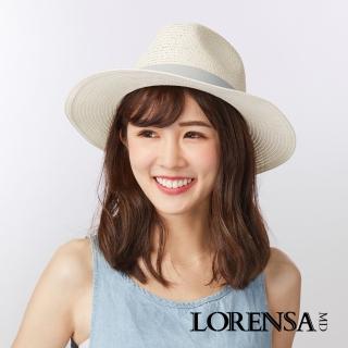 【Lorensa蘿芮】中性款 經典造型遮陽紳士草帽