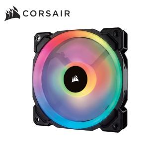 【CORSAIR 海盜船】雙光環 RGB LL120風扇