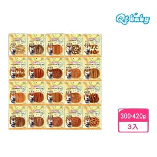 【QT BABY】大肚量《犬用零食系列超值包》(3包組)