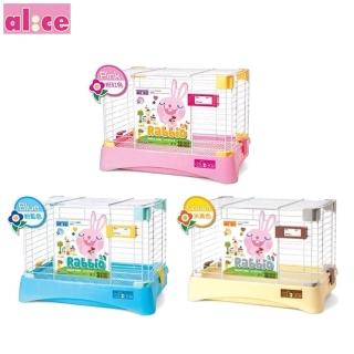 【ALICE 艾妮斯】《兔兔簡易部屋-粉紅色AE26｜粉藍色AE27｜米黃色AE28》