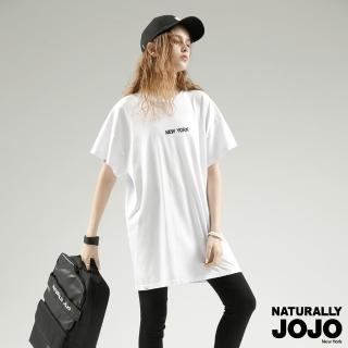 【NATURALLY JOJO】紐約O字印花T(白/黑)