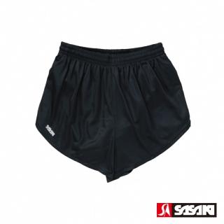 【SASAKI】吸濕排汗專業田徑短褲-女-黑