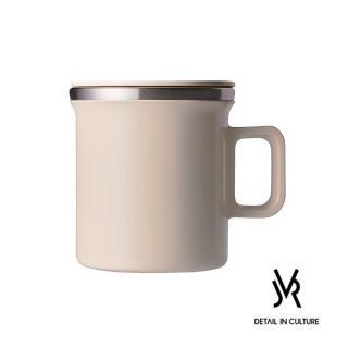 【索樂生活】JVR-MONO MUG馬卡龍不?鋼馬克杯360m(雙層304不鏽鋼雙層保溫咖啡隨行茶水杯子)