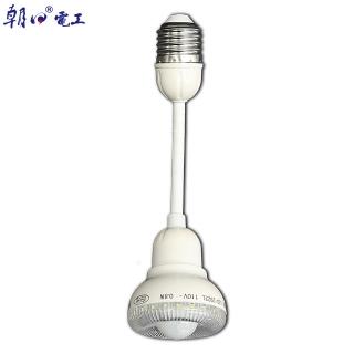 【朝日電工】20LED彎管人感節能燈泡-轉接式(人體感應燈泡)