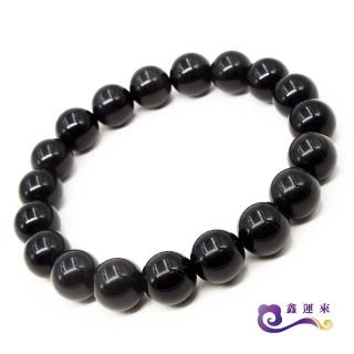 【鑫運來】化煞納福黑彩曜手珠(10~11mm)