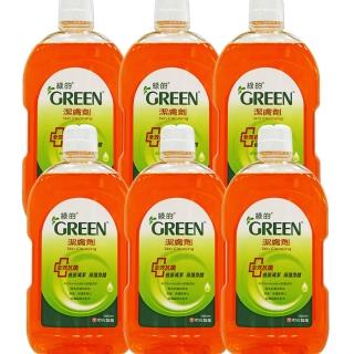 【綠的GREEN】潔膚劑6入組(1000mlX6)