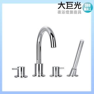 【大巨光】浴用檯面雙槍水龍頭_4件式(FH 8118C-608)