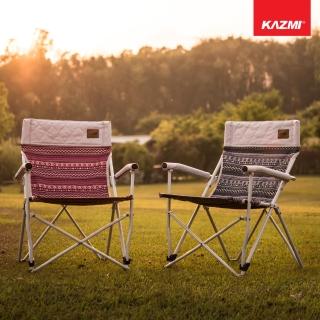 【KAZMI】KAZMI 彩繪民族風迷你舒適折疊椅